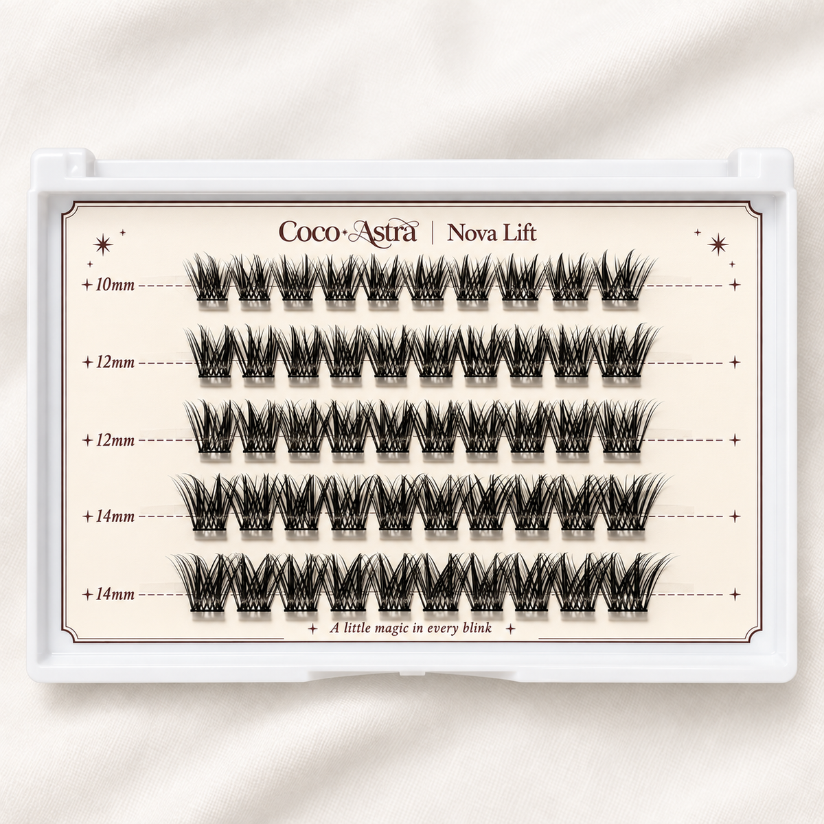 Nova Lift Pre-Glued Cluster Lashes